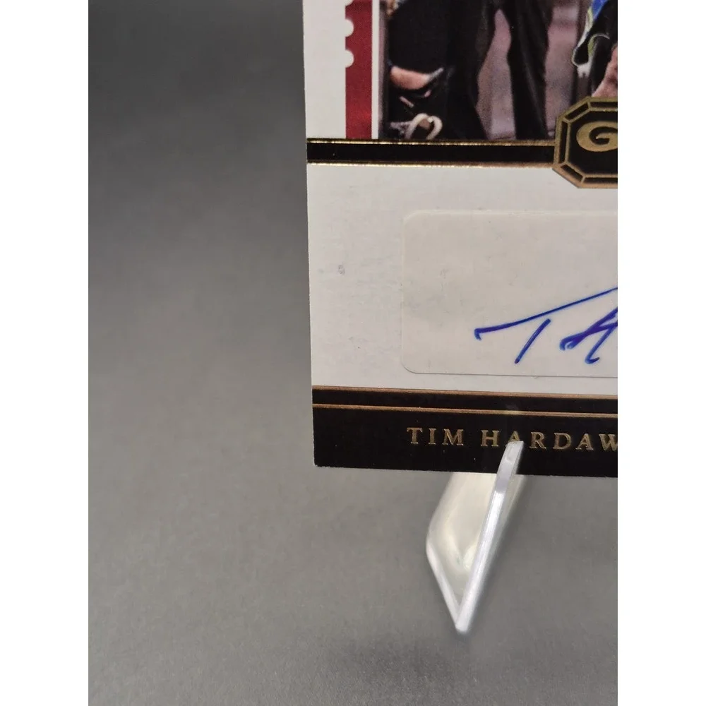 2016-17 Grand Reserve Tim Hardaway #29  Auto Red /99 (AU)‎ Atlanta Hawks